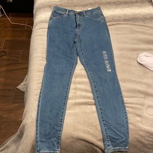 NWT garage ultra high rise jeans